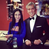 Anna Dragost and Michael Buffer